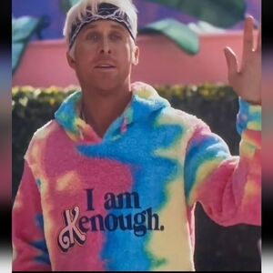 Barbie The Movie Official “I Am Kenough” hoodie by Mattel Creations